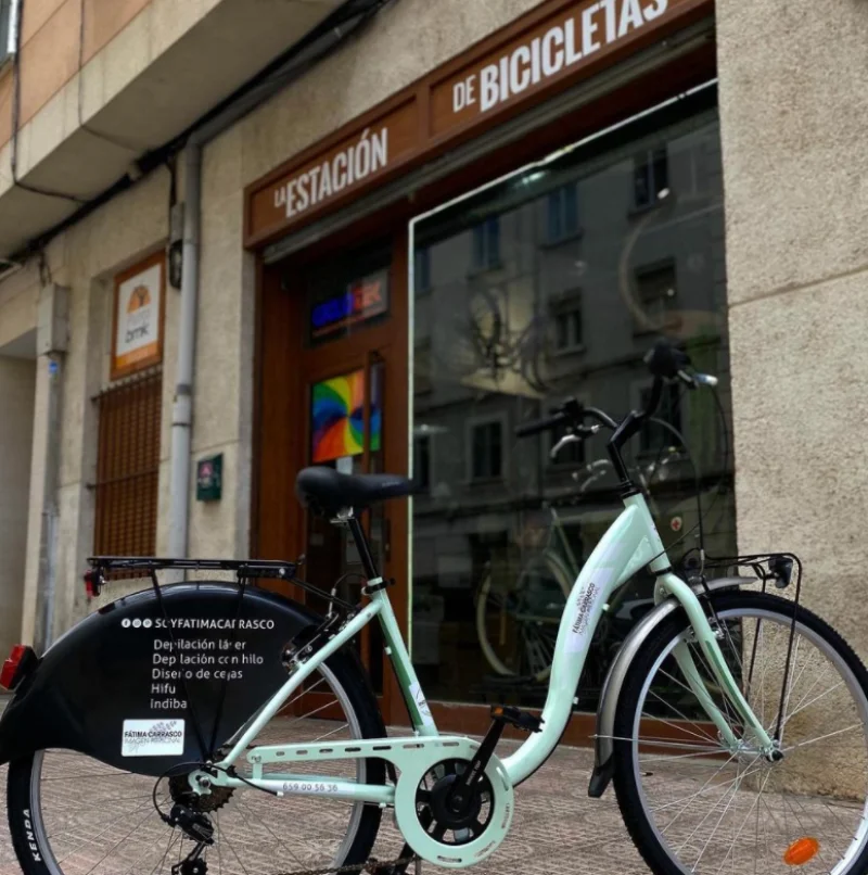 La estación de bicicletas en Burgos - Reparación de patinetes eléctricos
